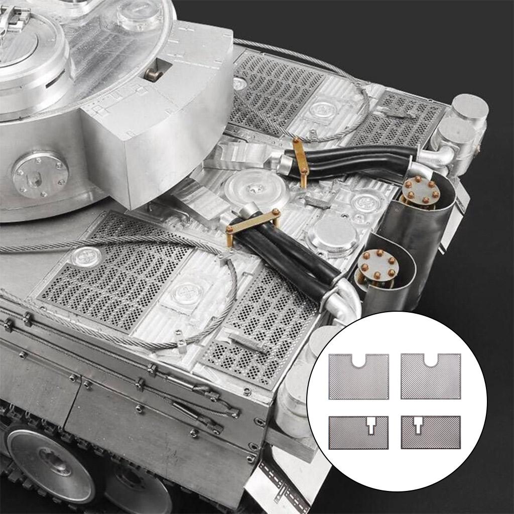 Heng Long Rc Tank 1/16 Upgrade Metal - Armored Metal Guard Plate Set for