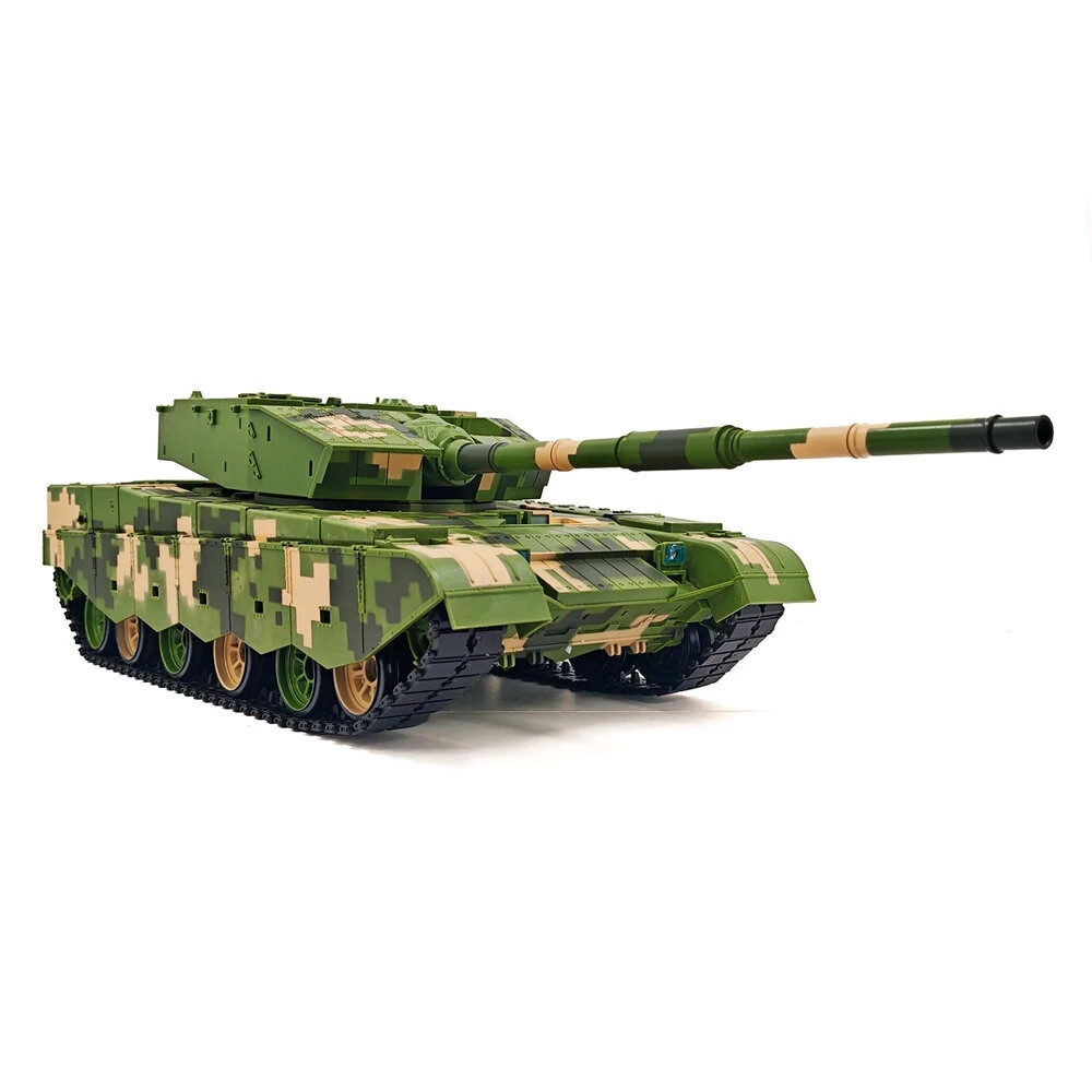 Rc Battle Tank Airsoft Smoke Sound - 1/16 Heng Long 3899-1 Pro ZTZ-99A