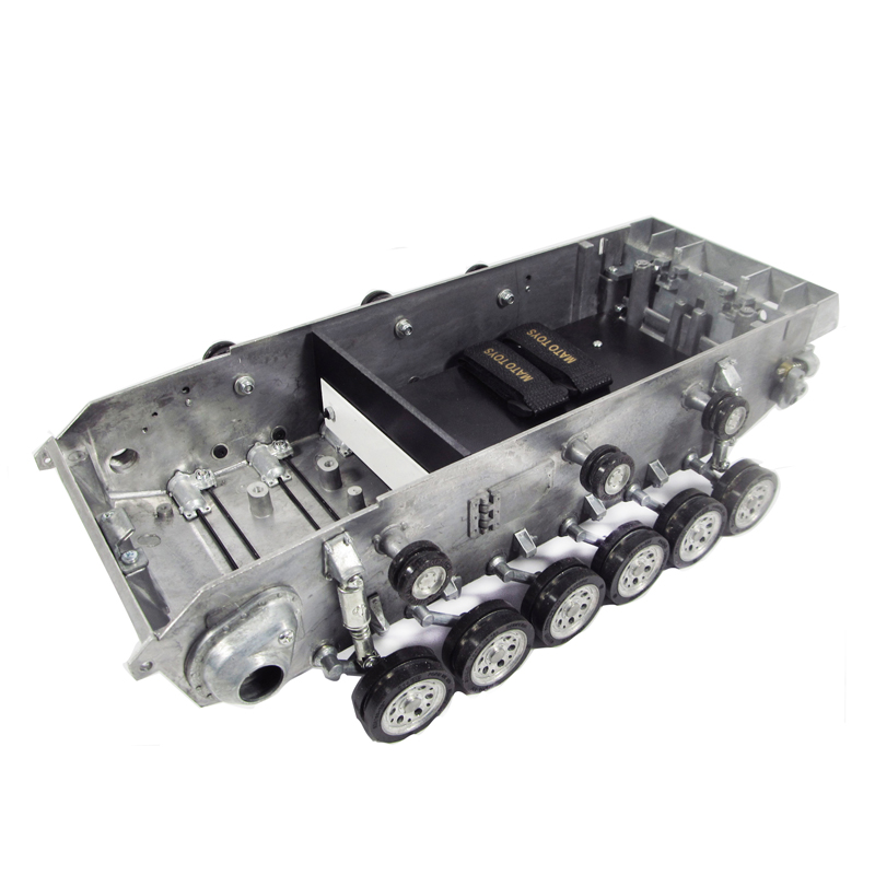 Mato 1/16 Metal tank chassis k - огляд і ціна Rc Tank Metal Road Wheels Suspension